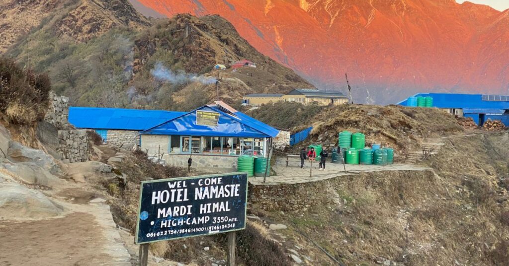 accommodation at mardi