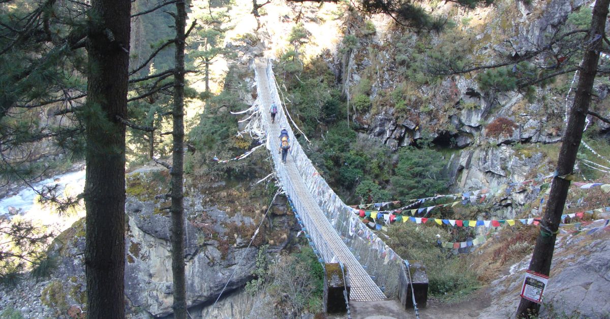 bridges through ebc road trail
