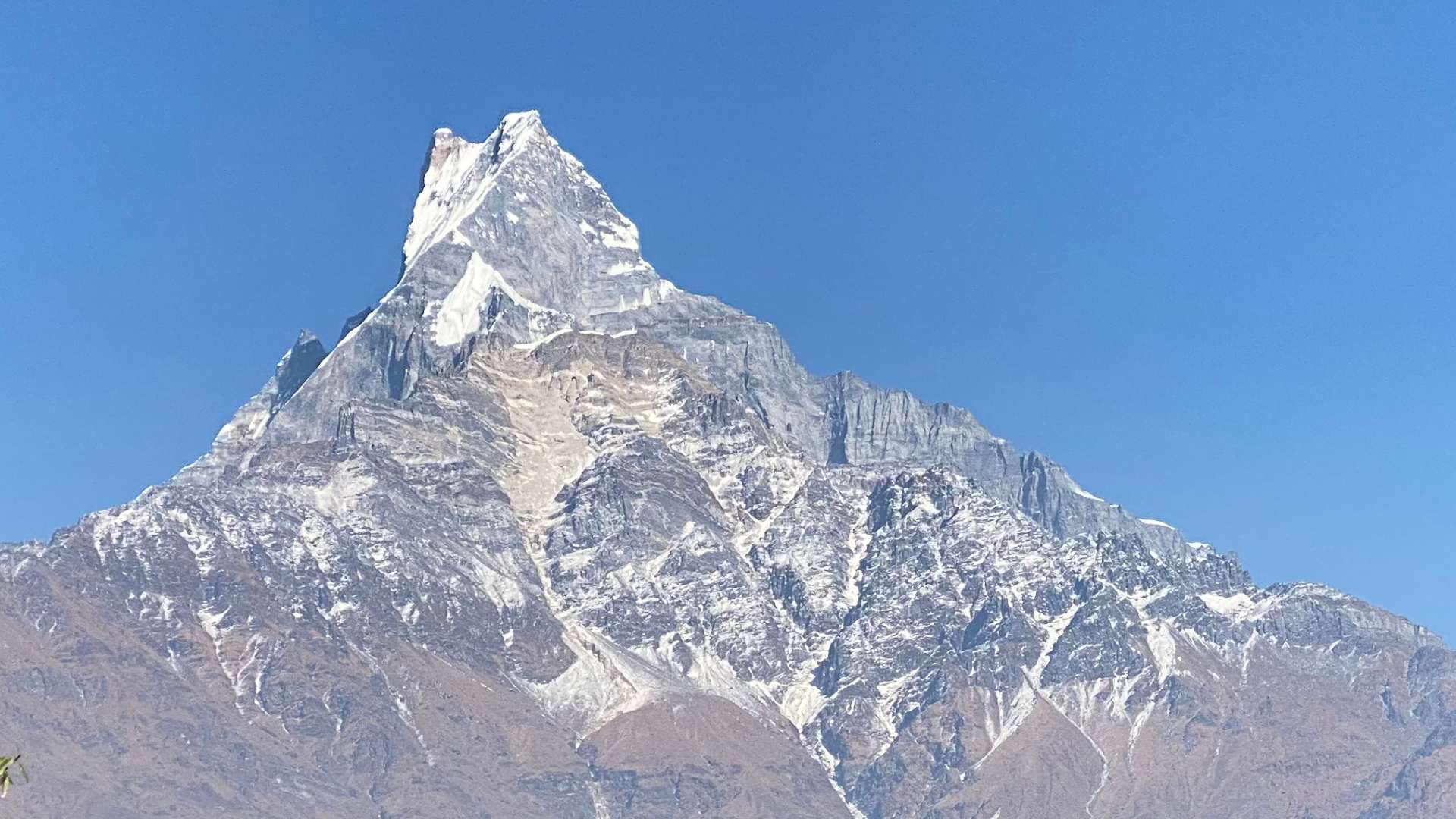 mardi himal view from the base camp