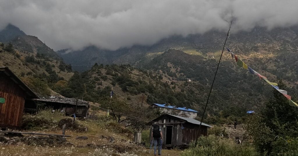 on the way to kanchenjunga