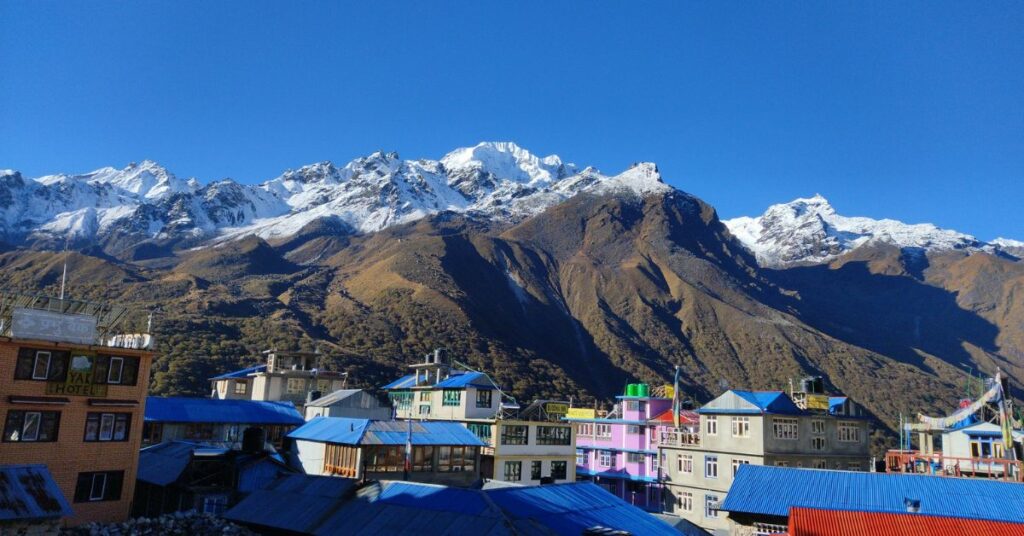 scenery from langtang trek