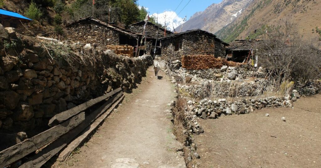  routes at trek to manaslu circuit