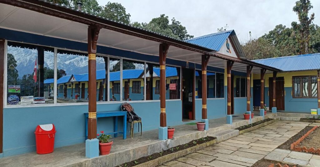 trekking lodge accommodation at mardi trek