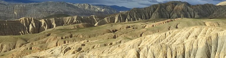 aerial view of upper mustang's the last forbidden kingdom