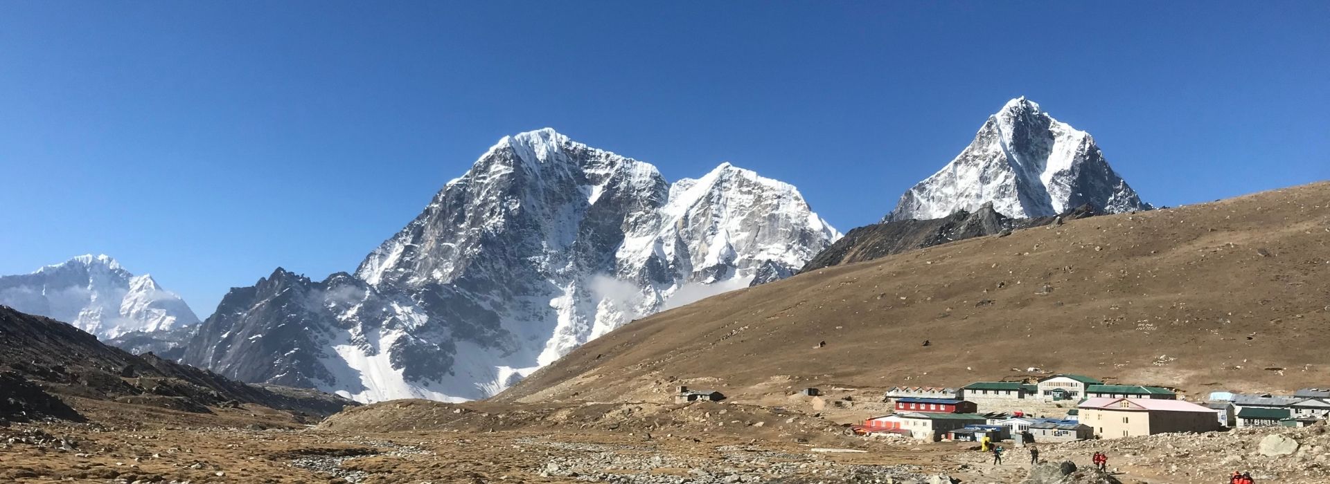 beautiful gorakshep village on the EBC trek