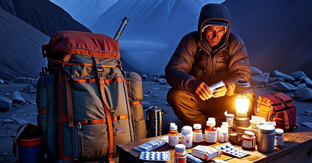 carrying altitude medications for trekking in high-altitude in nepal