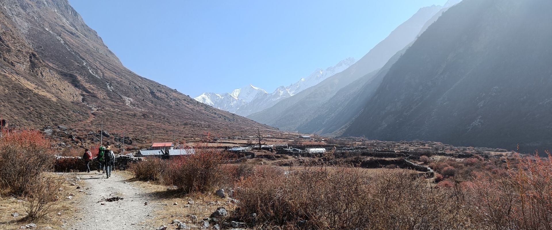 Beginners trekkers on the journey of langtang trek