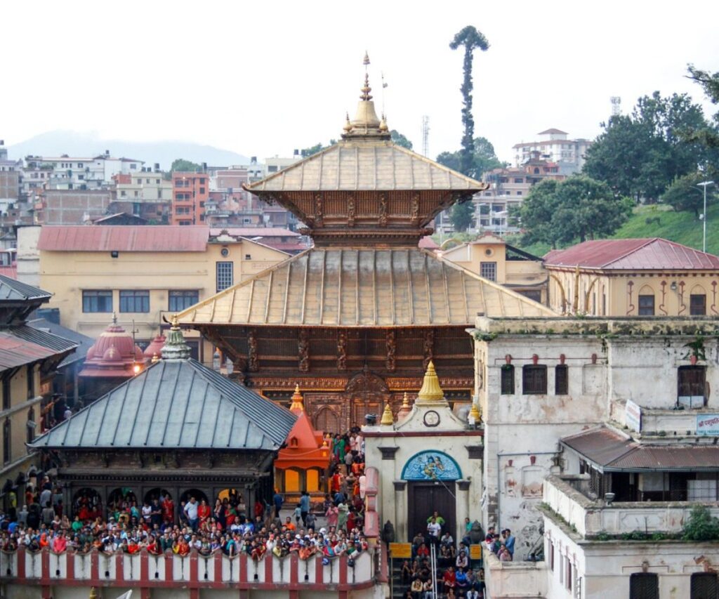 Pashupatinath Temple view from Nepal trip