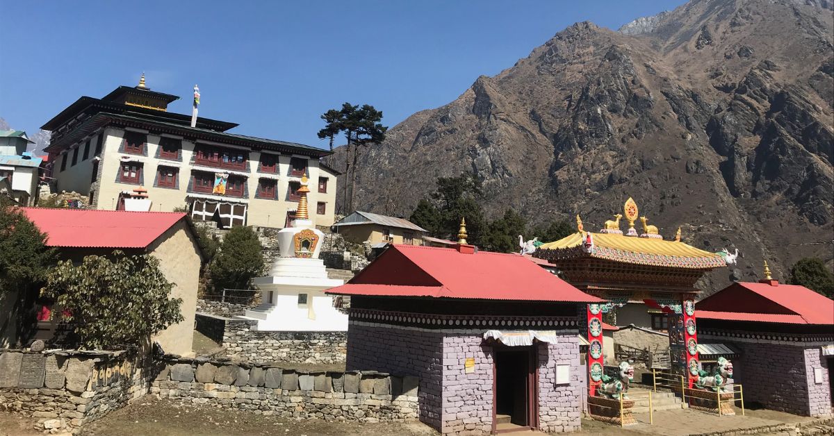 Tengboche Monastery in the Everest region of Nepal