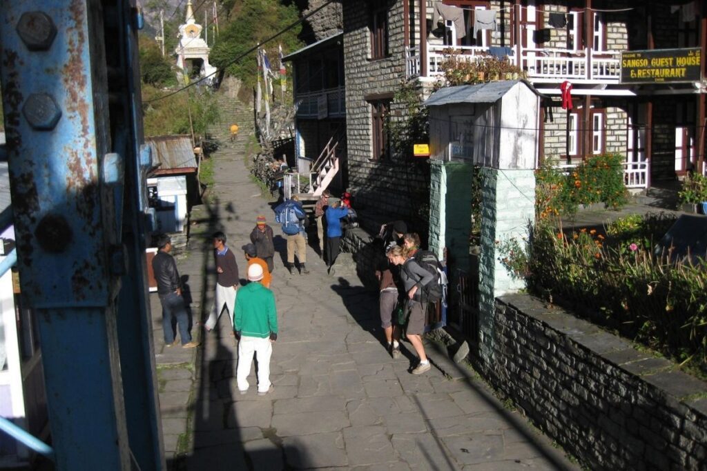 accomodation during annapurna trekking region