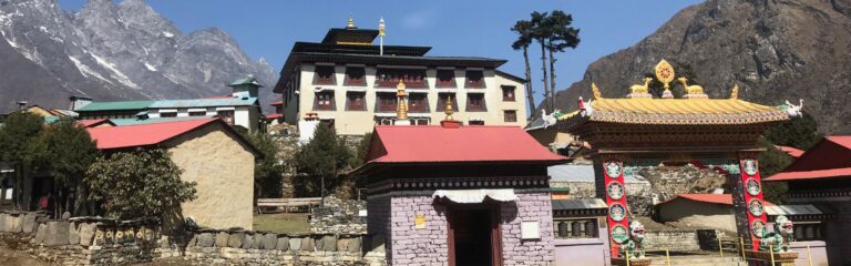 tengboche monastery on everest trek